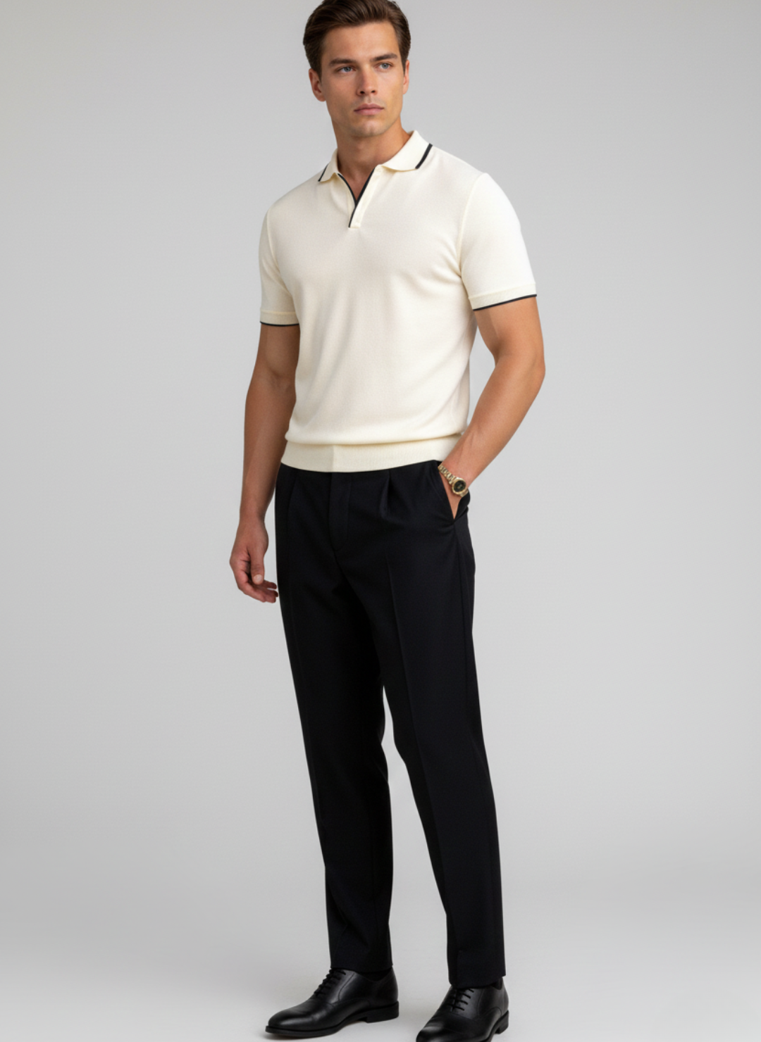 Ethan | Mens Polo Shirts | Polo Shirt | Slim Fit Design