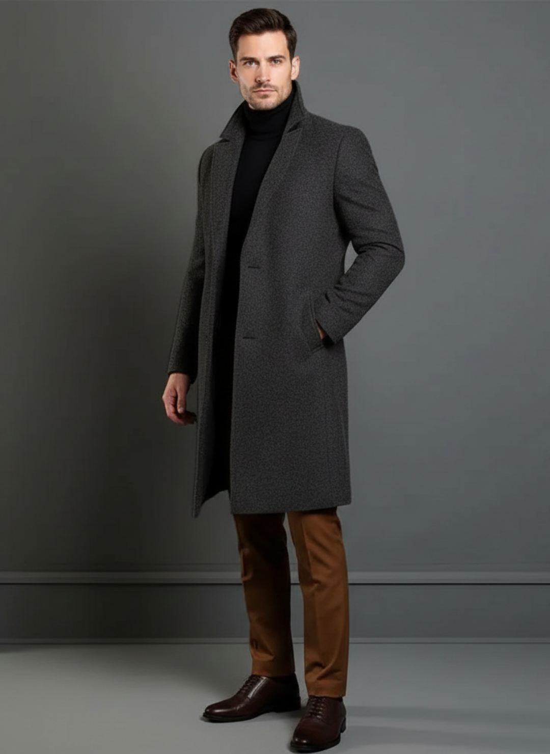 Ethan | Mens Overcoat | Mens Winter Coat | Winter Coat