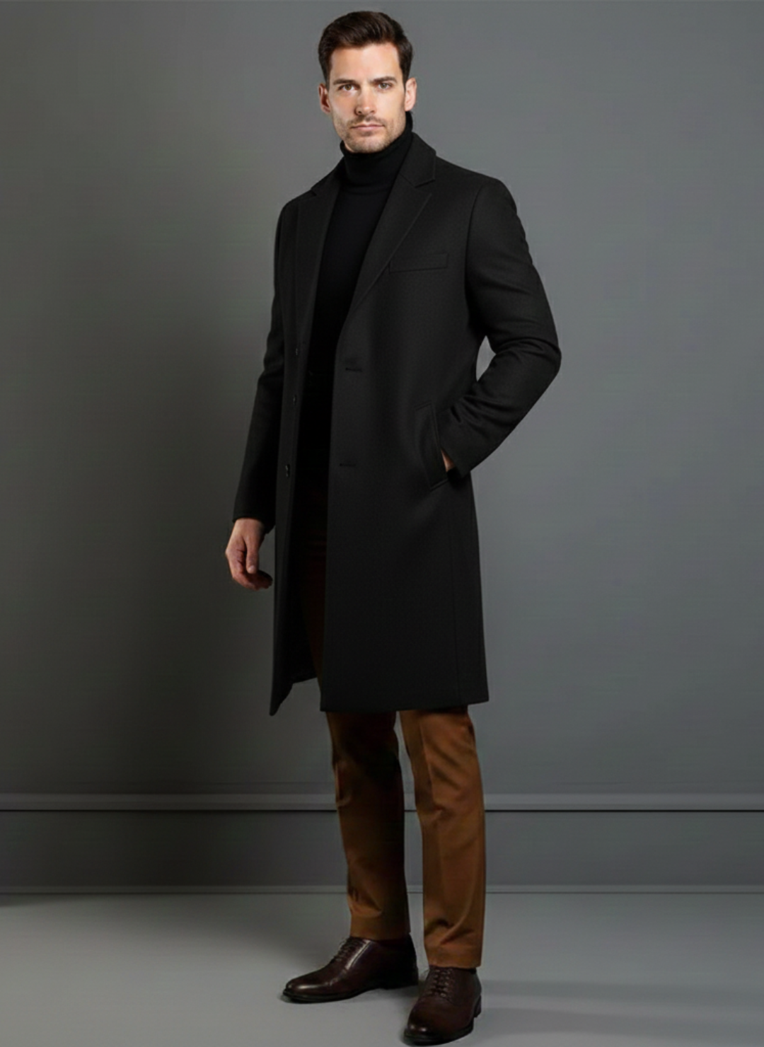 Ethan | Mens Overcoat | Mens Winter Coat | Winter Coat