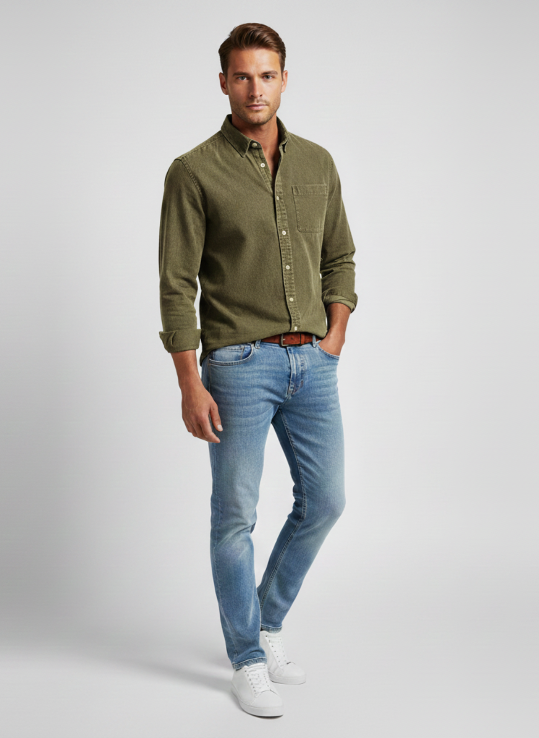 Ethan's Denim Top | Denim Shirt | Mens Denim Shirt | Jean Shirt