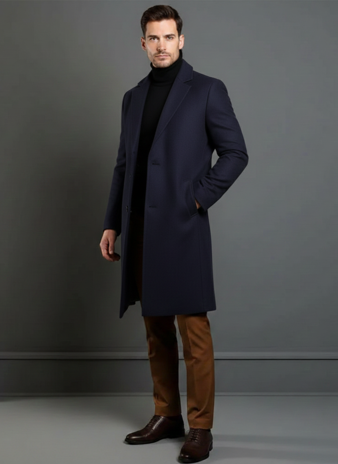 Ethan | Mens Overcoat | Mens Winter Coat | Winter Coat