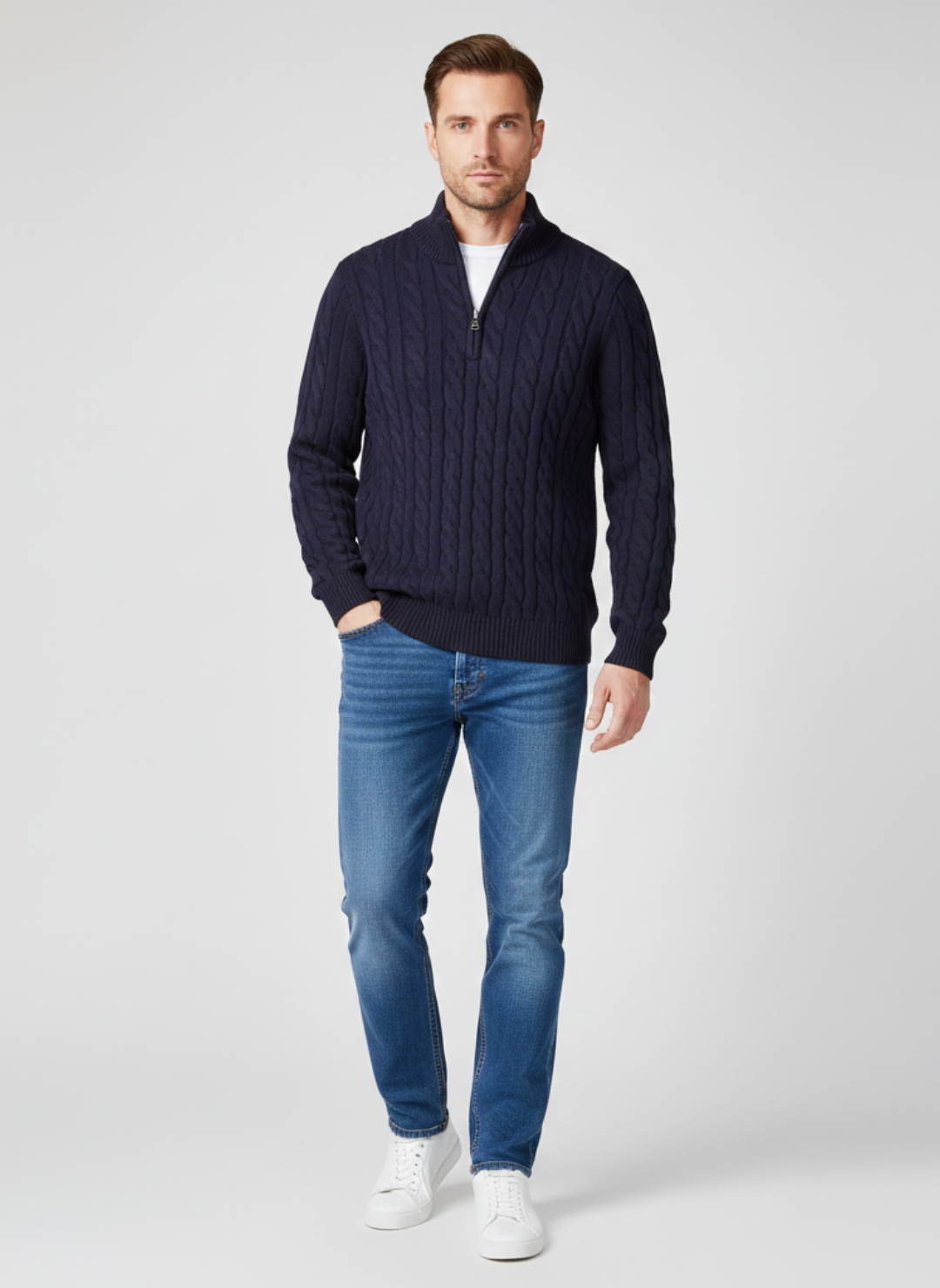 Ethan | Mens Sweater | Sweater | Comfortable Yarn Blend Sweater