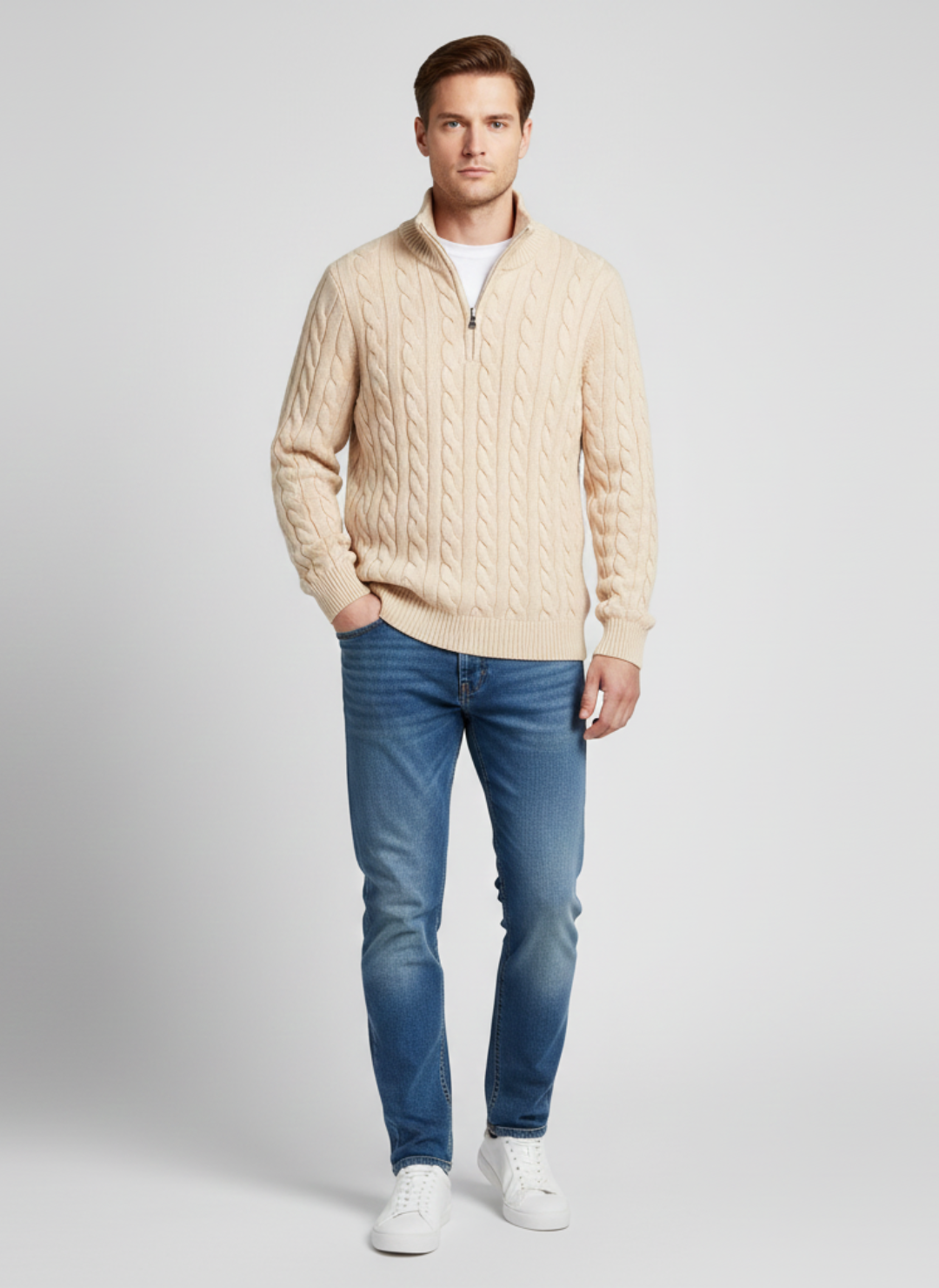 Ethan | Mens Sweater | Sweater | Comfortable Yarn Blend Sweater