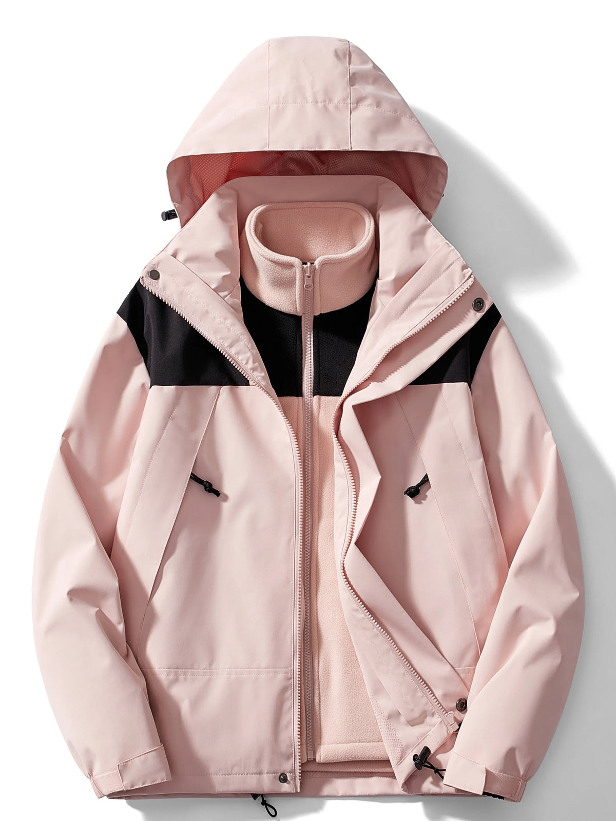 Men's 3-in-1 Outdoor Jacket | Hooded Winter Coat with Removable Layer 5
