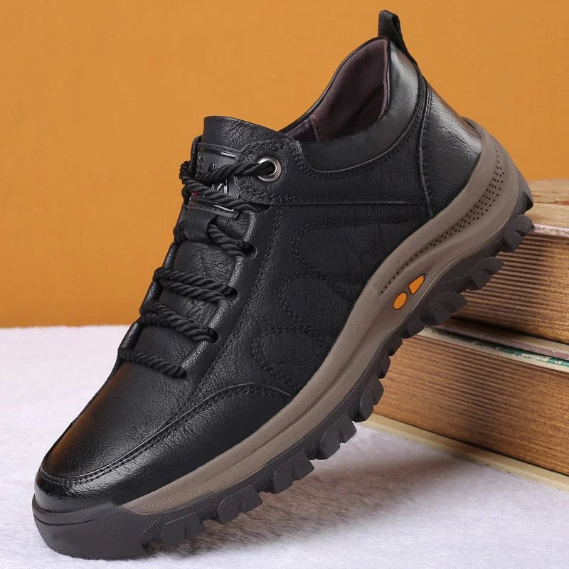 Men's Casual Slip-On Shoes | Durable Everyday Black Trainers 3