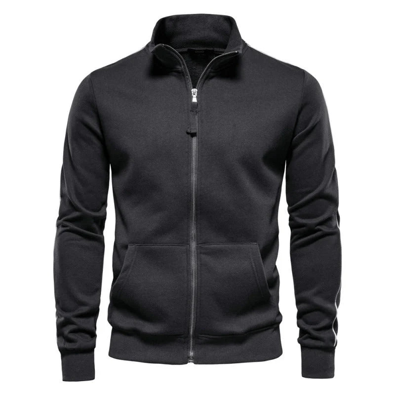 Men's Lightweight Casual Jacket | Relaxed Fit Stand-Collar Coat 3