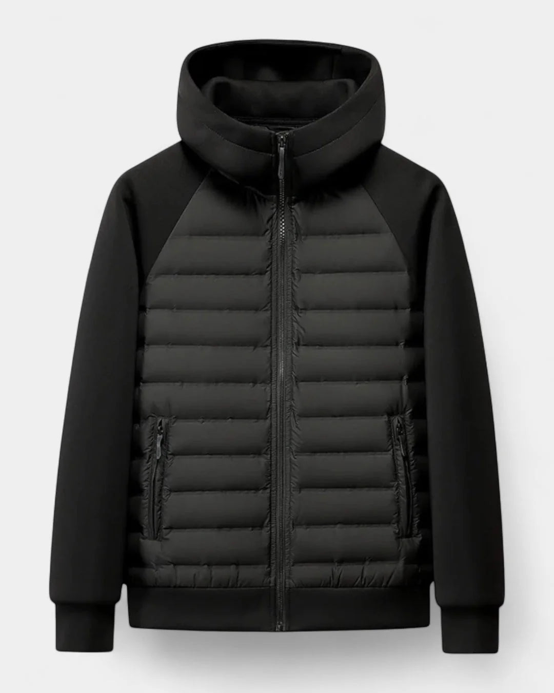 Men's Lightweight Hooded Softshell Jacket | Hybrid Warmth Layer 3