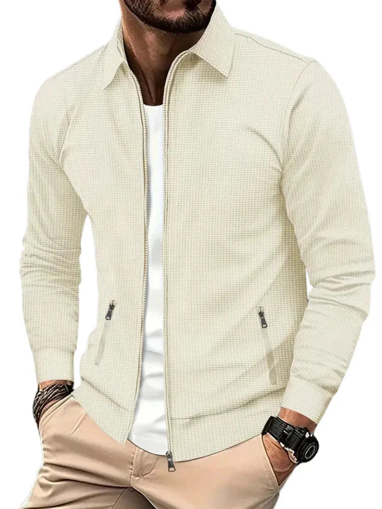 Men's Lightweight Zip-Front Jacket | Casual Everyday Layer 1