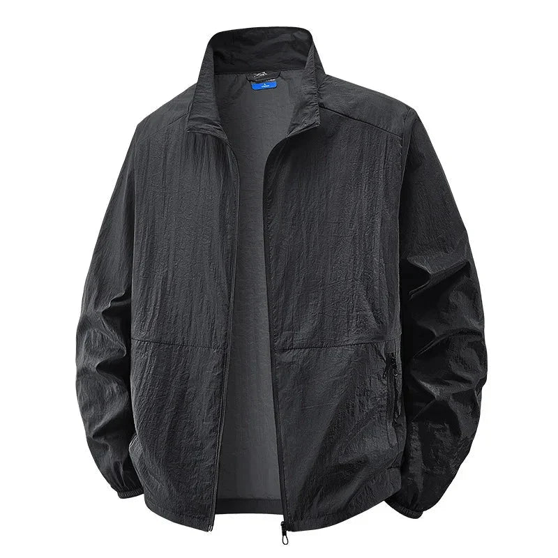 Men's Lightweight Zip Jacket | Multi-Pocket Casual Layer 0