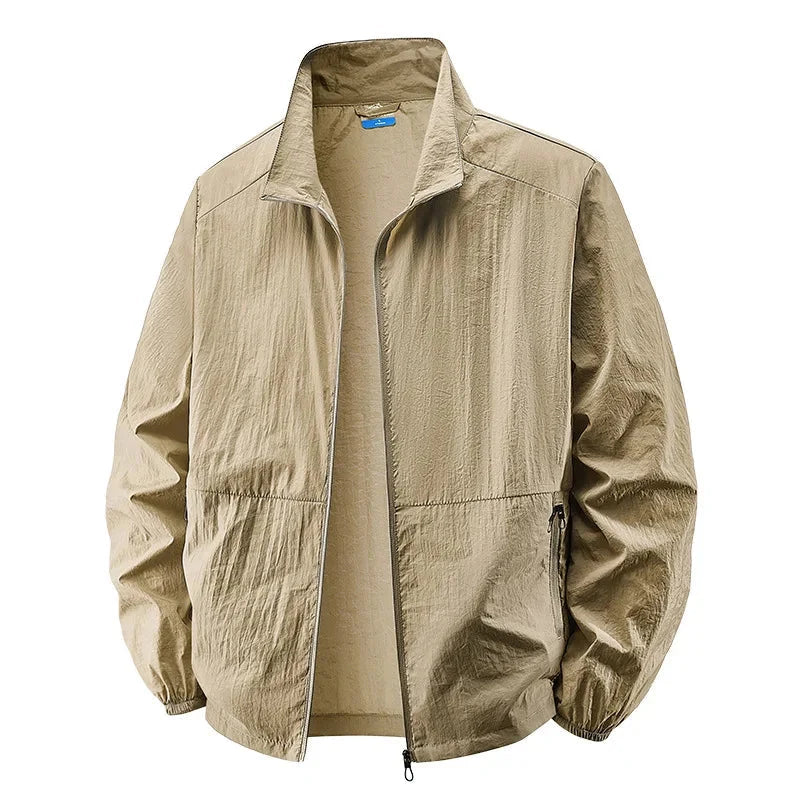 Men's Lightweight Zip Jacket | Multi-Pocket Casual Layer 4