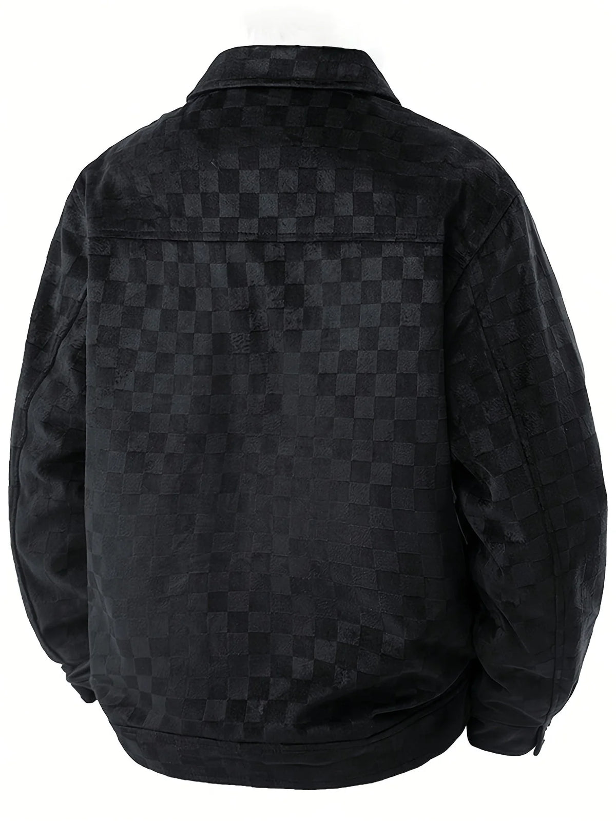 Men's Printed Utility Jacket | Snap Button Chest Pockets 3