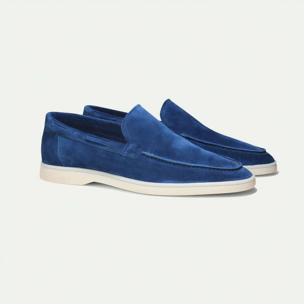Men's Suede Loafers | Comfortable Classic Slip-On Footwear 8