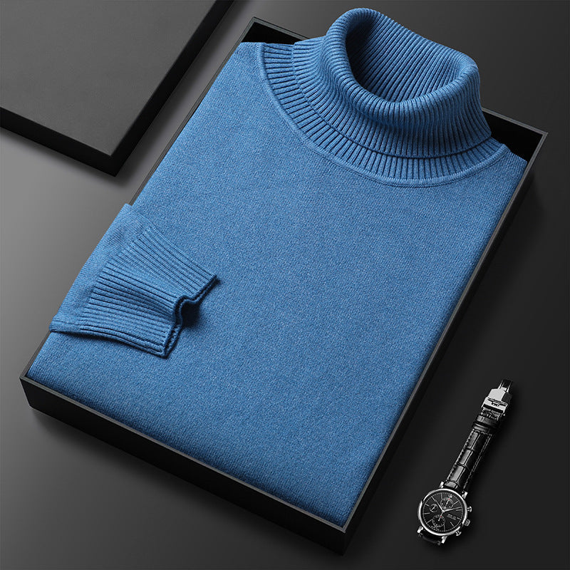 Men's Turtleneck Sweater | Soft Cashmere Blend Knit 1
