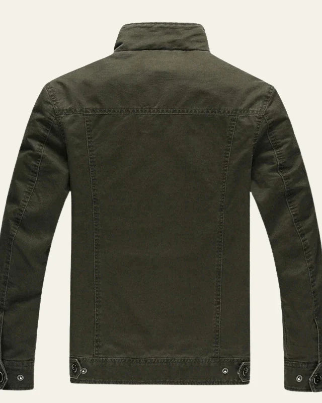 Men's Utility Field Jacket | Regular Fit Multi-Pocket Outerwear 1
