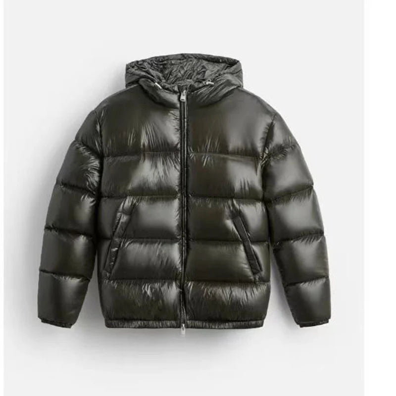 Men's Waterproof Puffer Jacket | Insulated Hooded Winter Coat 1