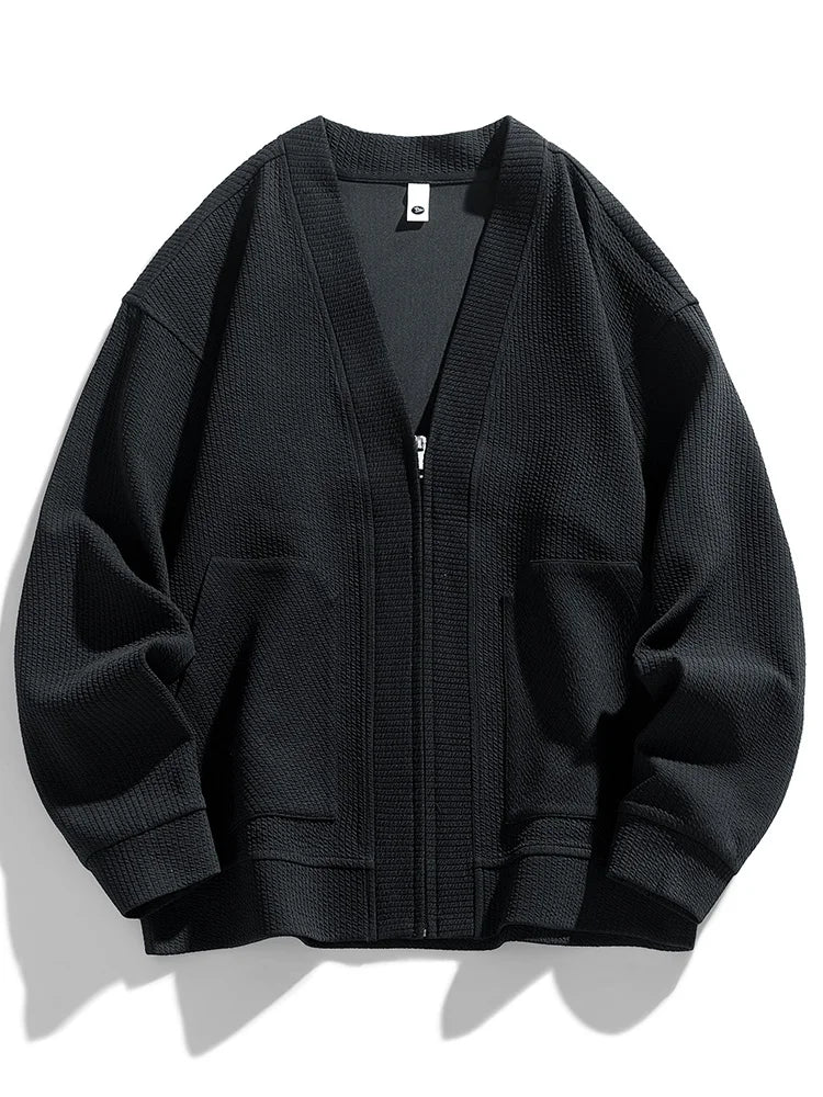 Men's Winter Zip-Up Vest | Lightweight Stretch Knit Layer 3
