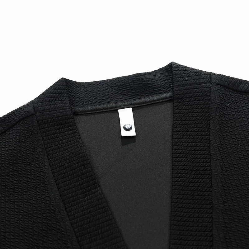 Men's Winter Zip-Up Vest | Lightweight Stretch Knit Layer 6