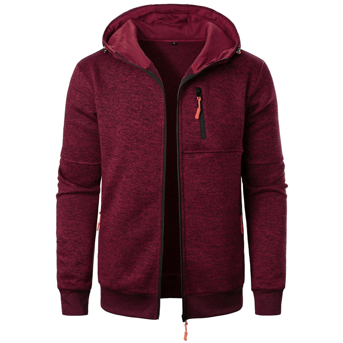 Men's Zip-Up Hoodie | Breathable Relaxed Fit Graphic Sweatshirt 3