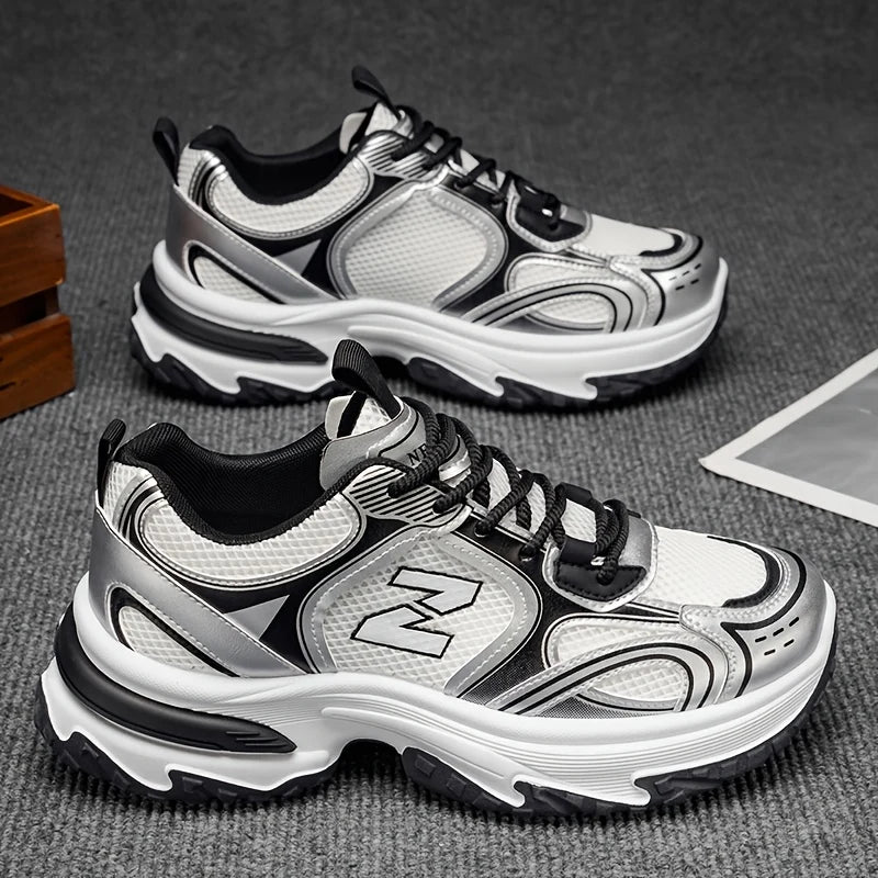Unisex Casual Lace-Up Sneakers | Lightweight Outdoor Walking Shoes 4