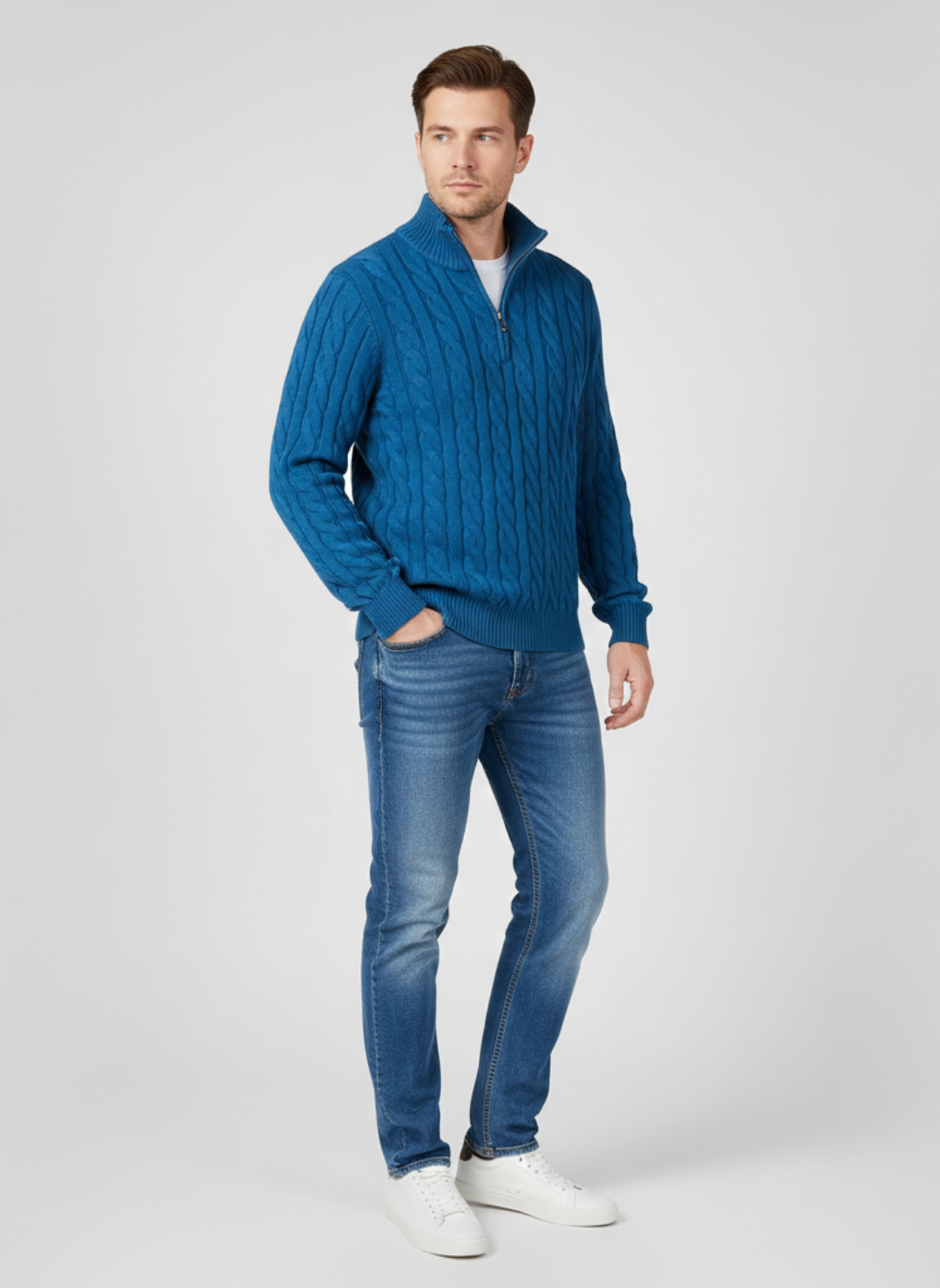 Ethan | Mens Sweater | Sweater | Comfortable Yarn Blend Sweater