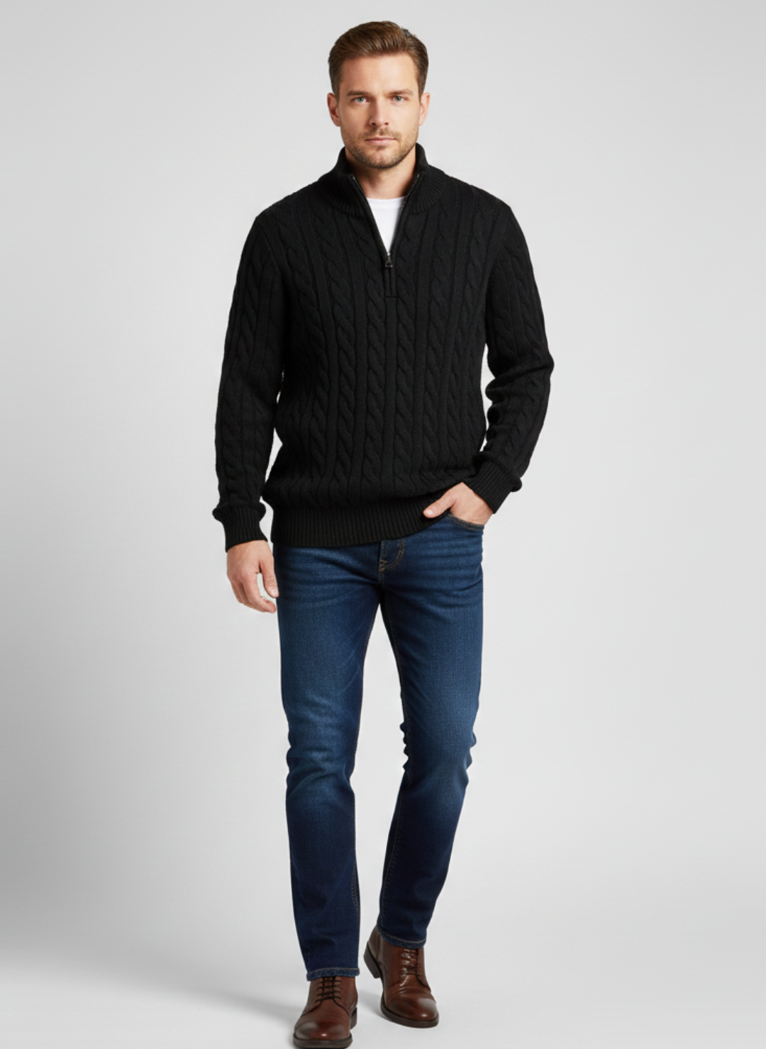 Ethan | Mens Sweater | Sweater | Comfortable Yarn Blend Sweater