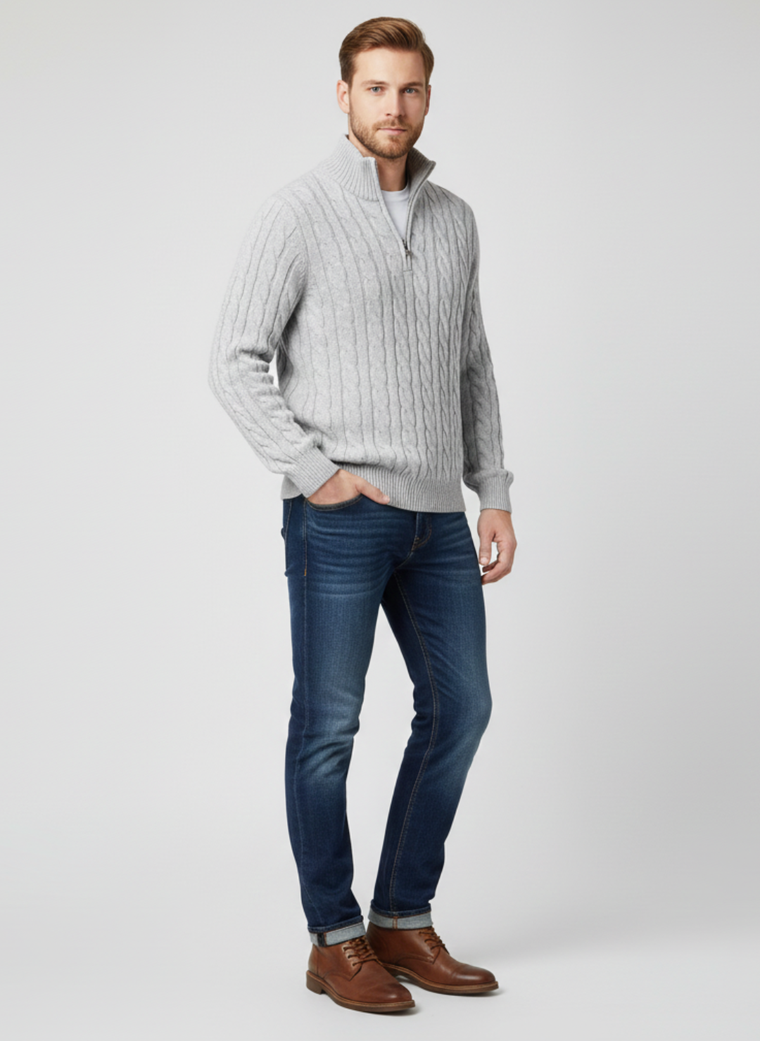 Ethan | Mens Sweater | Sweater | Comfortable Yarn Blend Sweater