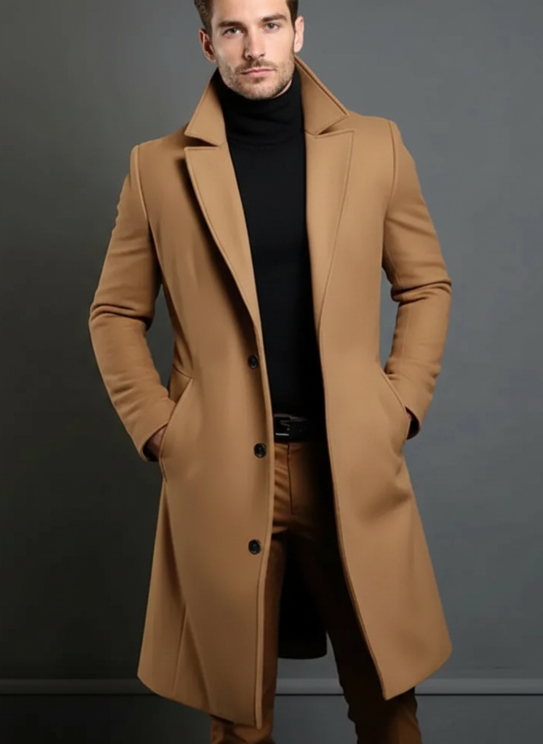 Ethan | Mens Overcoat | Mens Winter Coat | Winter Coat