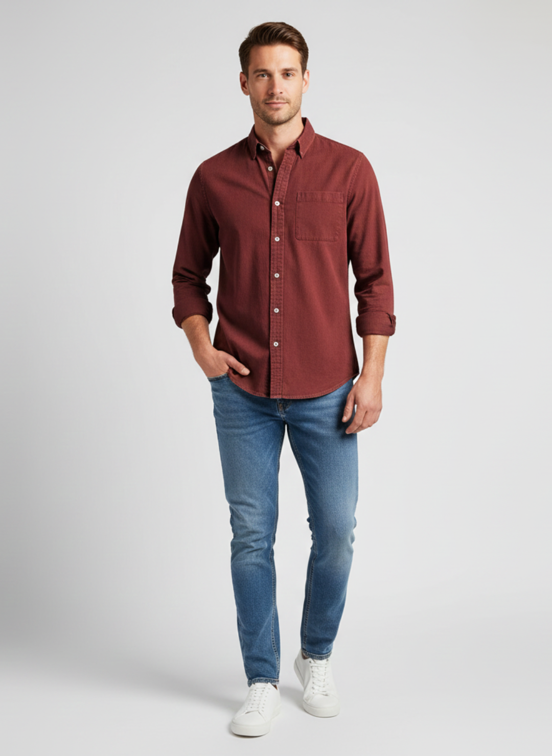 Ethan's Denim Top | Denim Shirt | Mens Denim Shirt | Jean Shirt