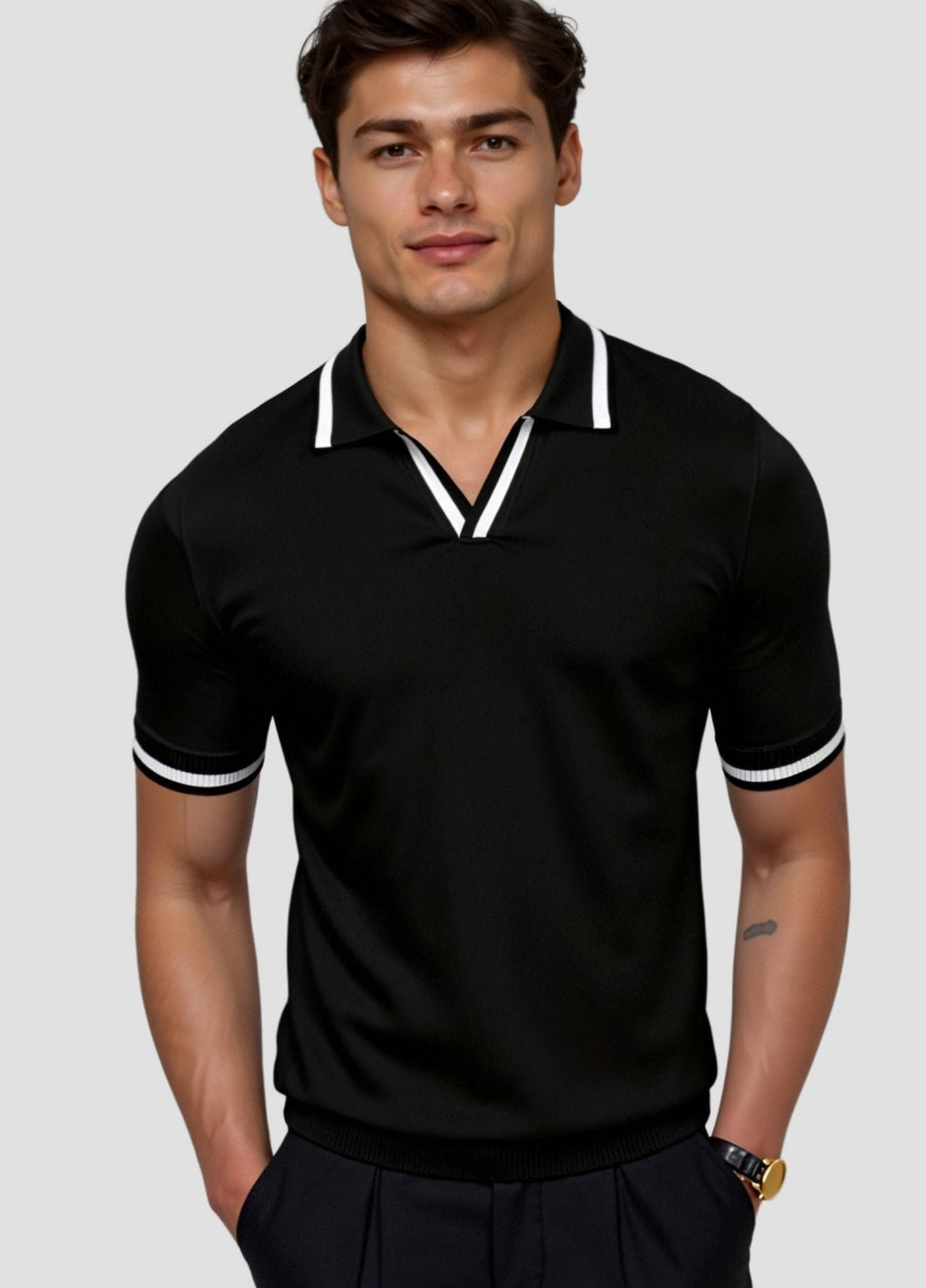 Ethan | Mens Polo Shirts | Polo Shirt | Slim Fit Design 7