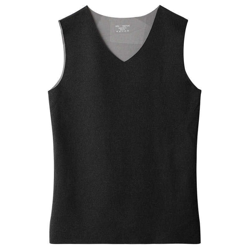 Men's Black Vest | Reversible Lightweight Thermal Layering 1