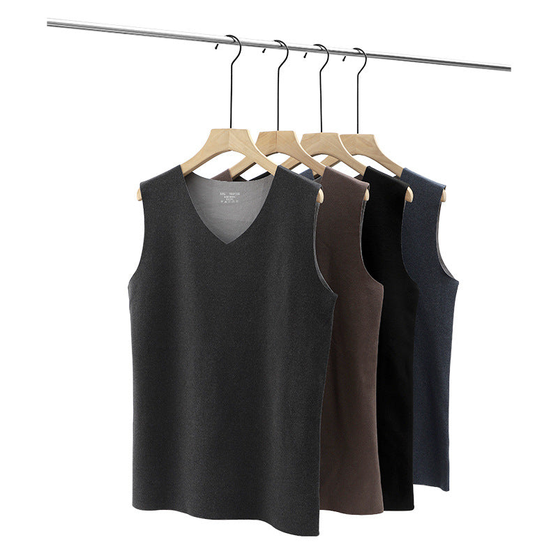 Men's Black Vest | Reversible Lightweight Thermal Layering 4