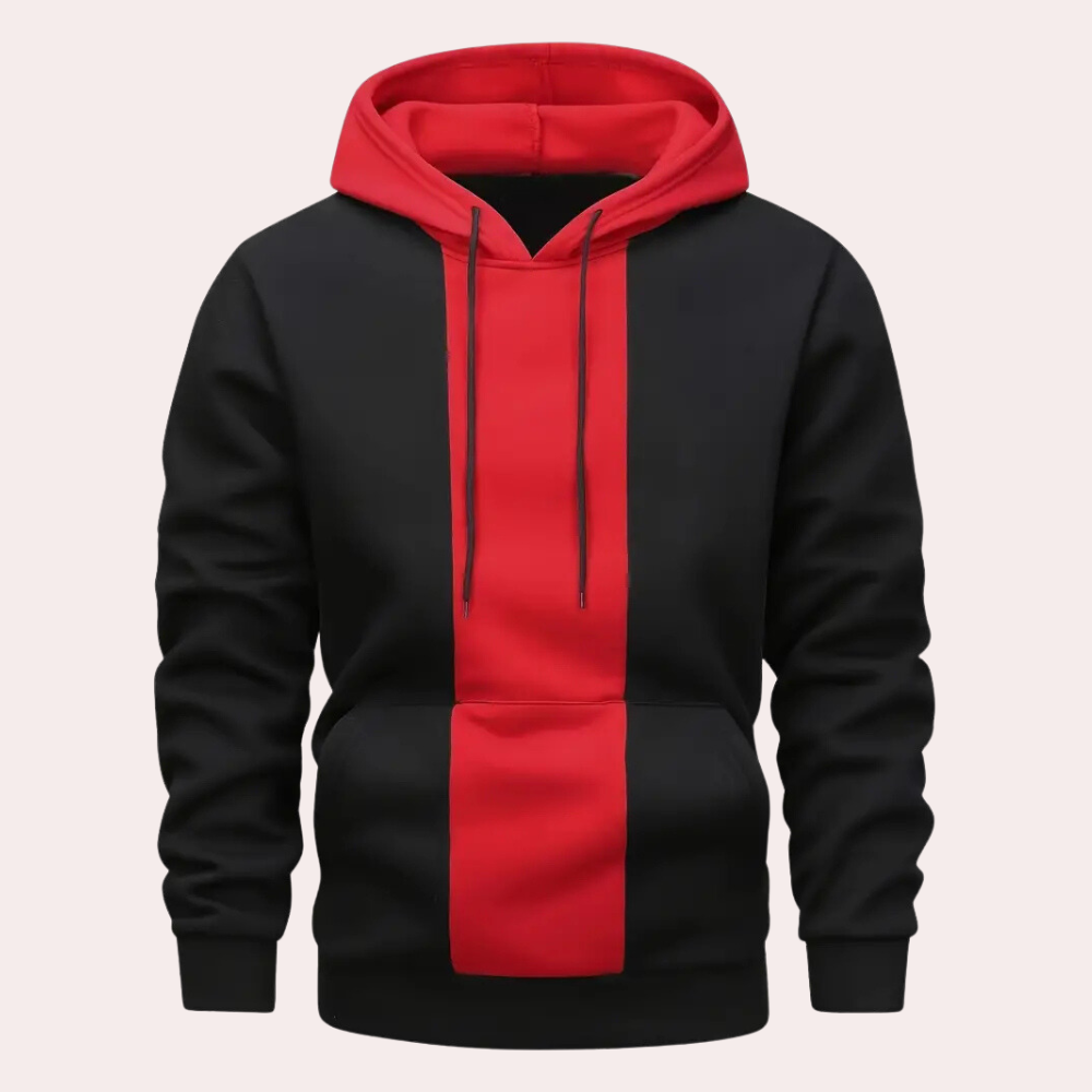 Men's Casual Hoodie | Pullover with Drawstring Hood 0