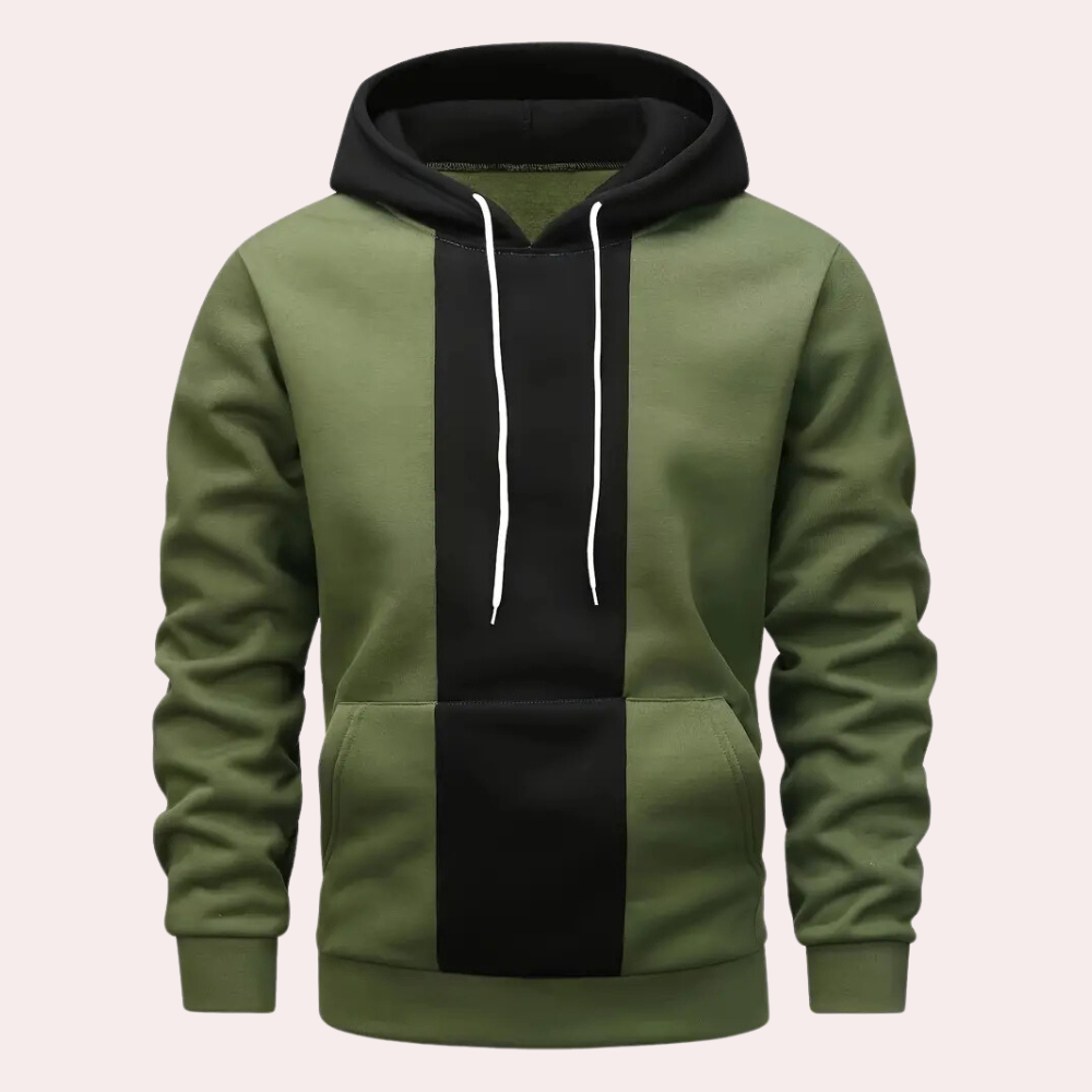 Men's Casual Hoodie | Pullover with Drawstring Hood 1