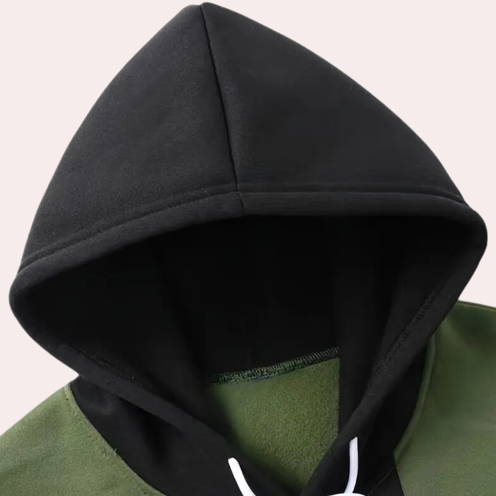 Men's Casual Hoodie | Pullover with Drawstring Hood 2