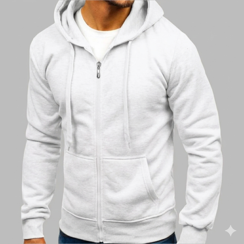 Men's Hoodie | Lightweight Zip-Up Sweatshirt for Casual Wear 2