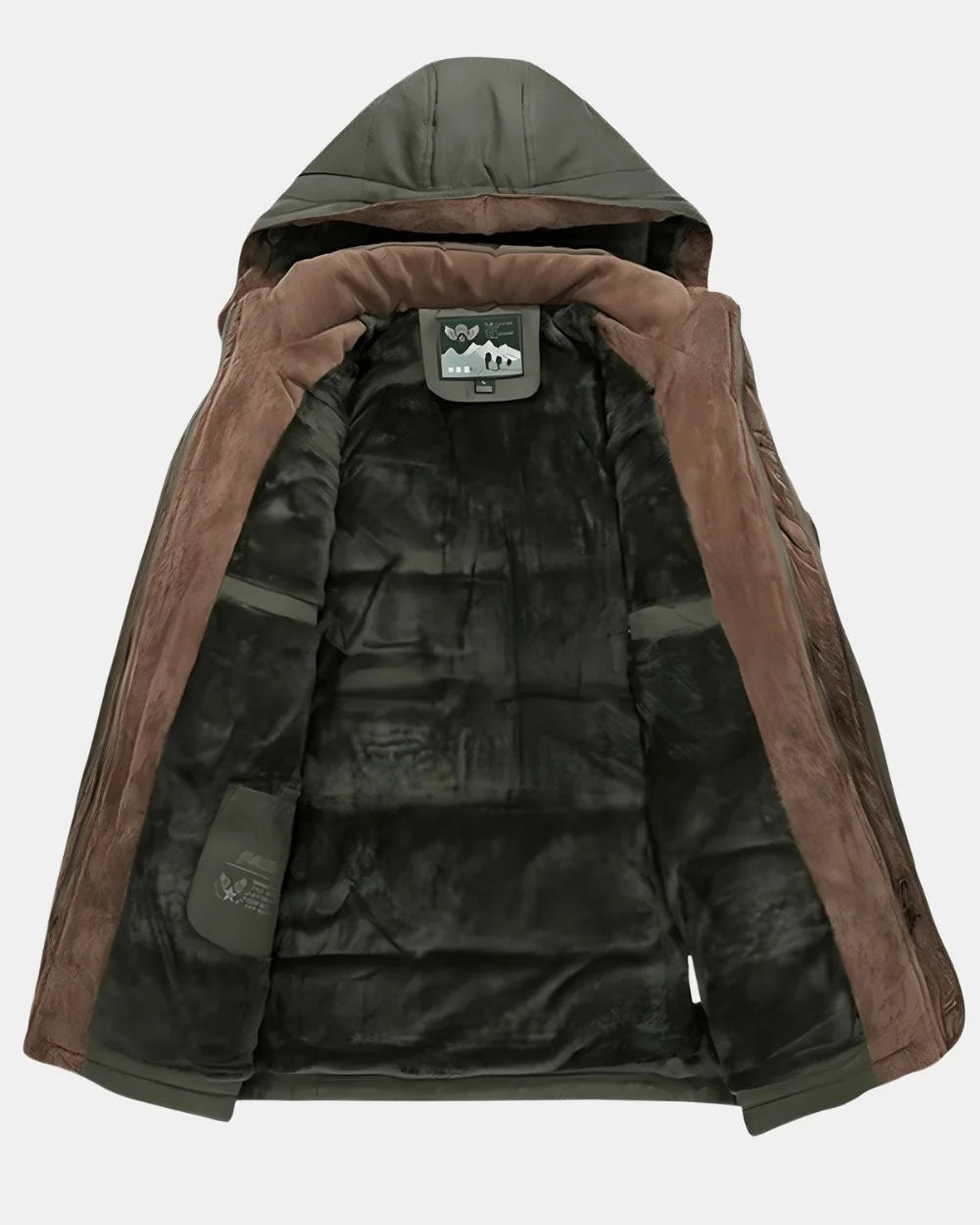 Men's Insulated Hooded Jacket | Warm Men's Winter Coat for Outdoor Use 7