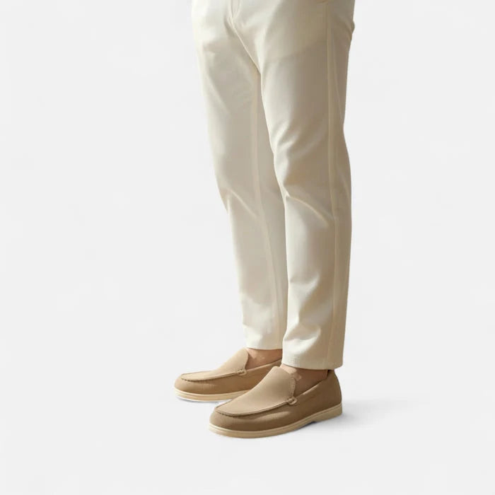Men's Leather-Slip Driving Loafers | Comfortable Summer Shoes 1