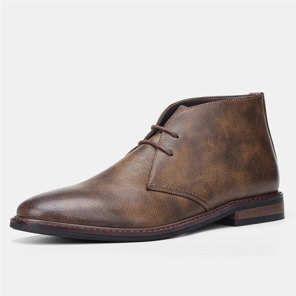 Men's Leather Boots | Durable Everyday Casual Footwear 0