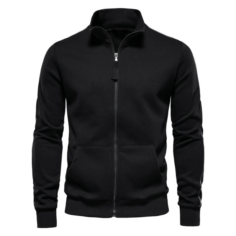 Men's Lightweight Casual Jacket | Relaxed Fit Stand-Collar Coat 4