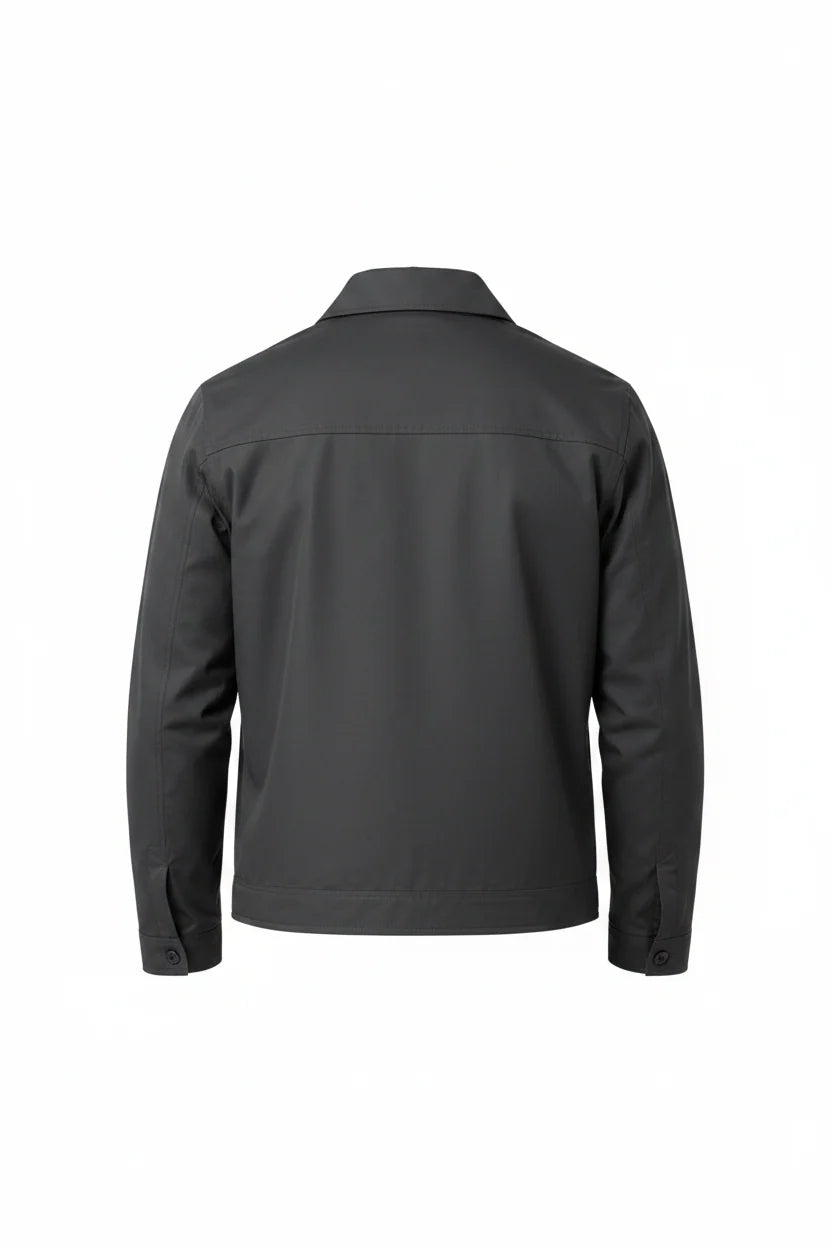 Men's Lightweight Harrington Jacket | Zip-Front Casual Layer 3