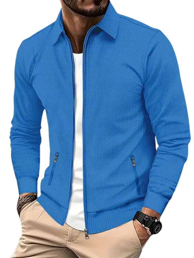 Men's Lightweight Zip-Front Jacket | Casual Everyday Layer 0