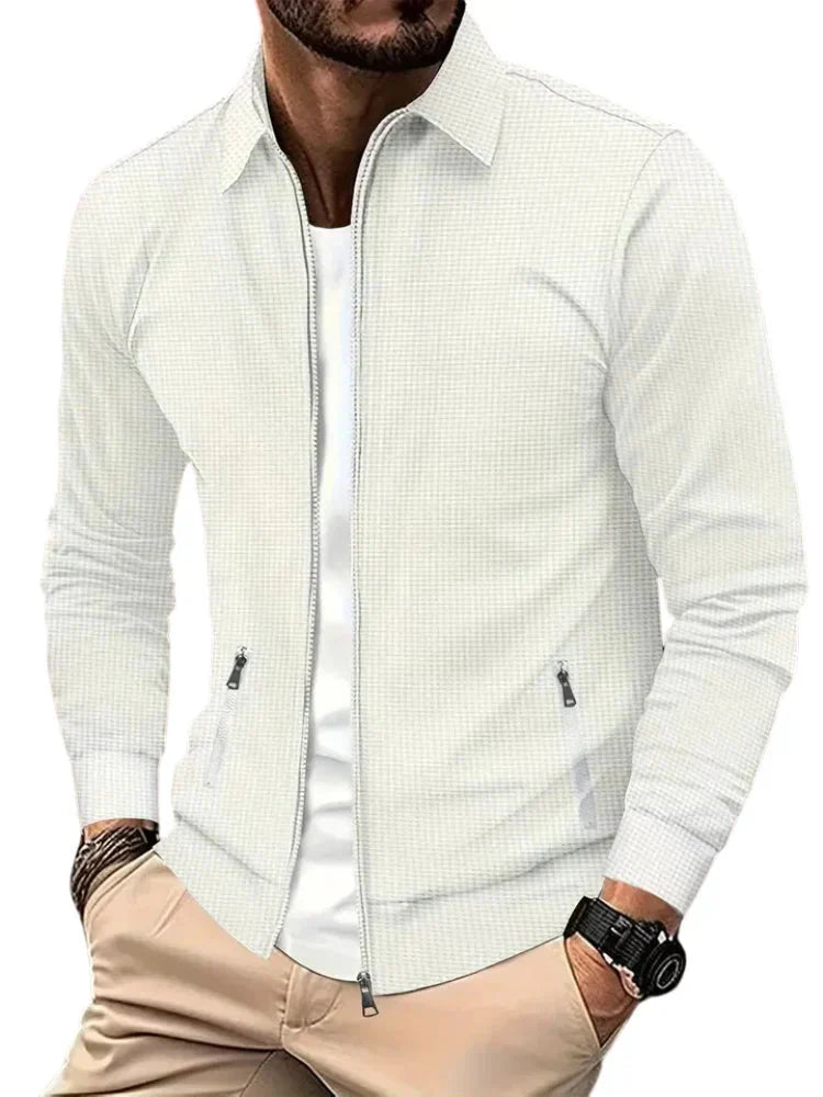 Men's Lightweight Zip-Front Jacket | Casual Everyday Layer 2