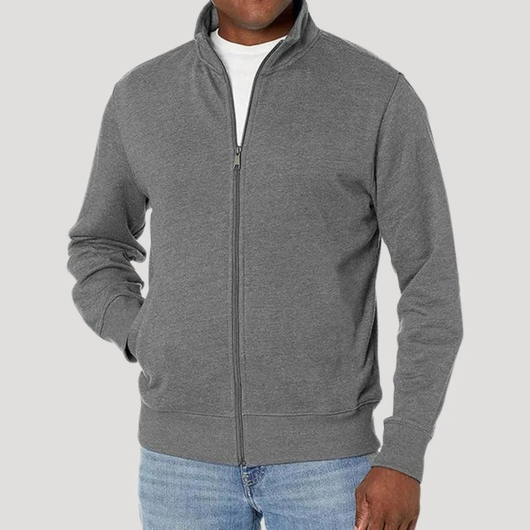 Men's Lightweight Zip-Up Jacket | Relaxed Fit Everyday Layer 0