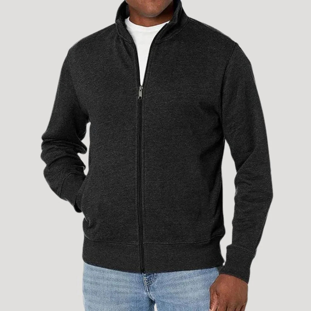 Men's Lightweight Zip-Up Jacket | Relaxed Fit Everyday Layer 1