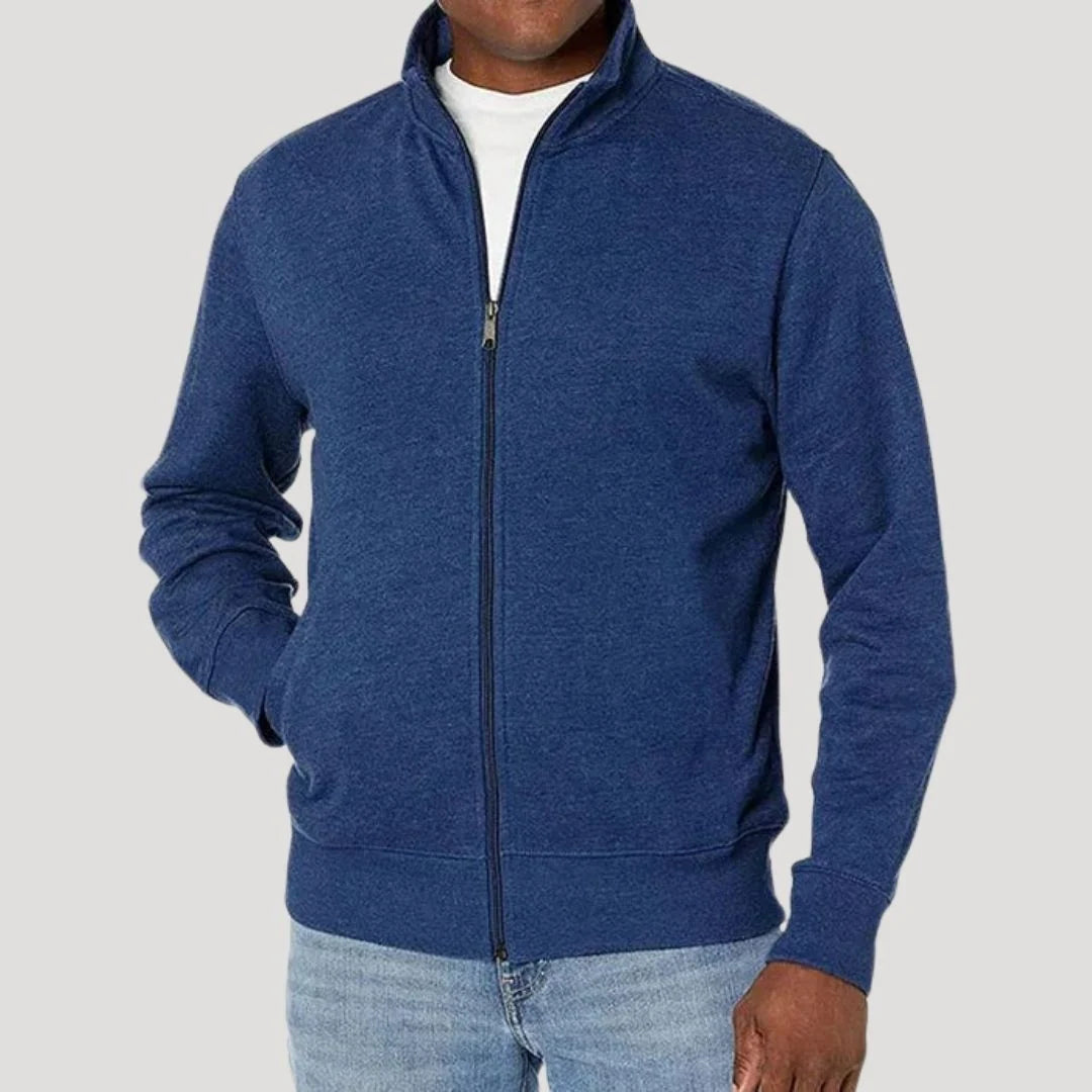 Men's Lightweight Zip-Up Jacket | Relaxed Fit Everyday Layer 2
