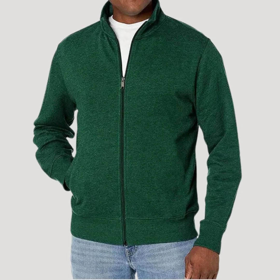 Men's Lightweight Zip-Up Jacket | Relaxed Fit Everyday Layer 4