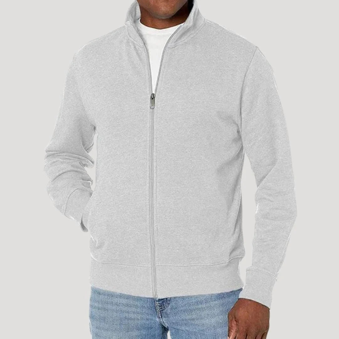 Men's Lightweight Zip-Up Jacket | Relaxed Fit Everyday Layer 5