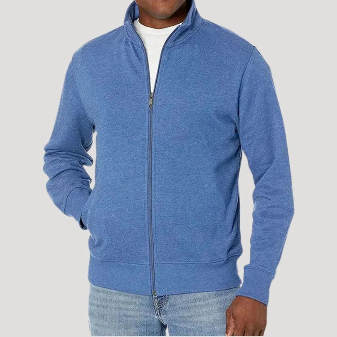 Men's Lightweight Zip-Up Jacket | Relaxed Fit Everyday Layer 8