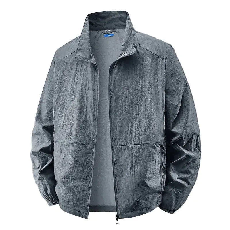 Men's Lightweight Zip Jacket | Multi-Pocket Casual Layer 3