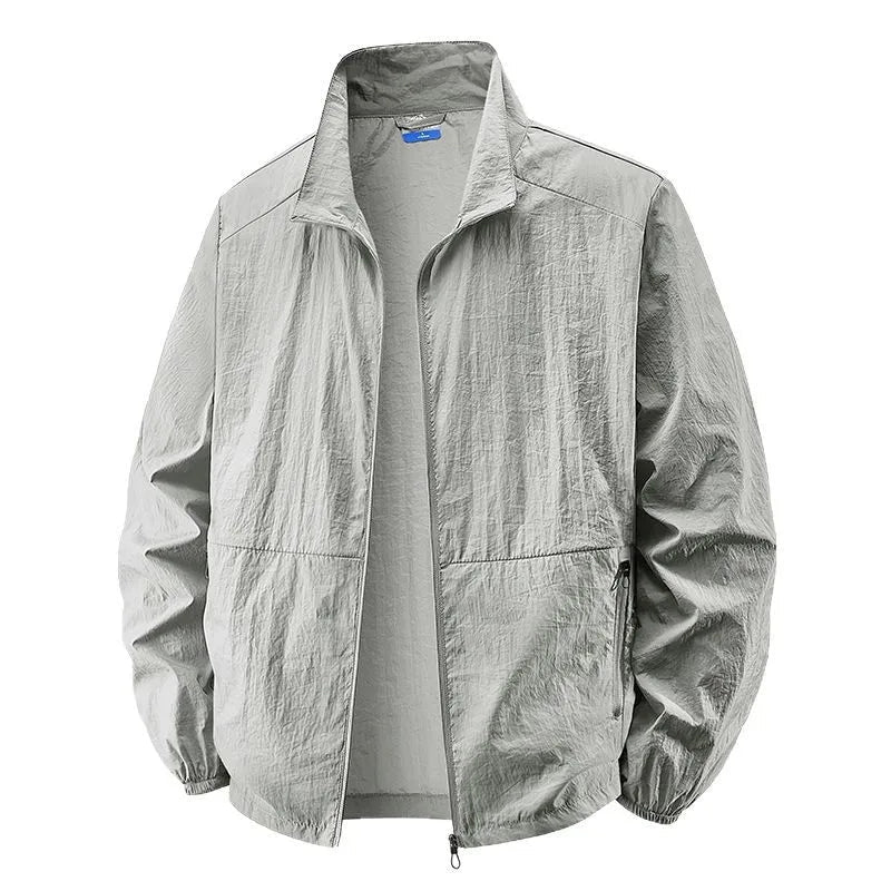Men's Lightweight Zip Jacket | Multi-Pocket Casual Layer 5